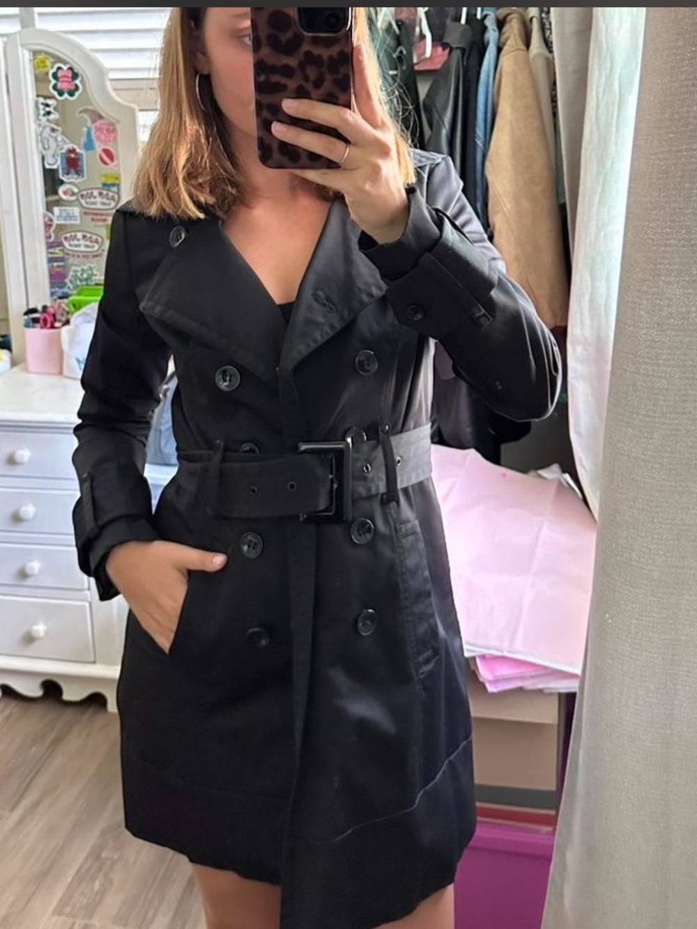 New York and Co. trench coat